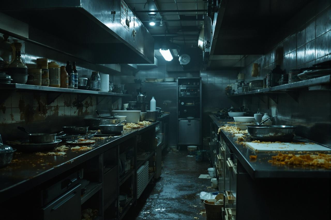 吃瓜网正版热搜 - 某网红打卡地被曝食品安全问题，后厨蟑螂乱爬画面触目惊心